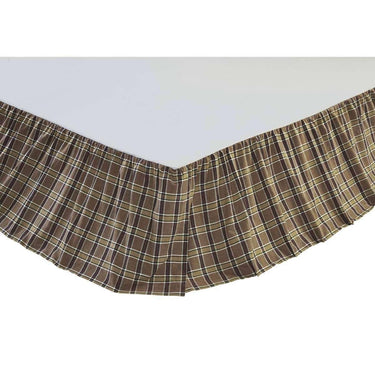 Wyatt Bed Skirts Khaki, Raven, Moss Green VHC Brands - The Fox Decor